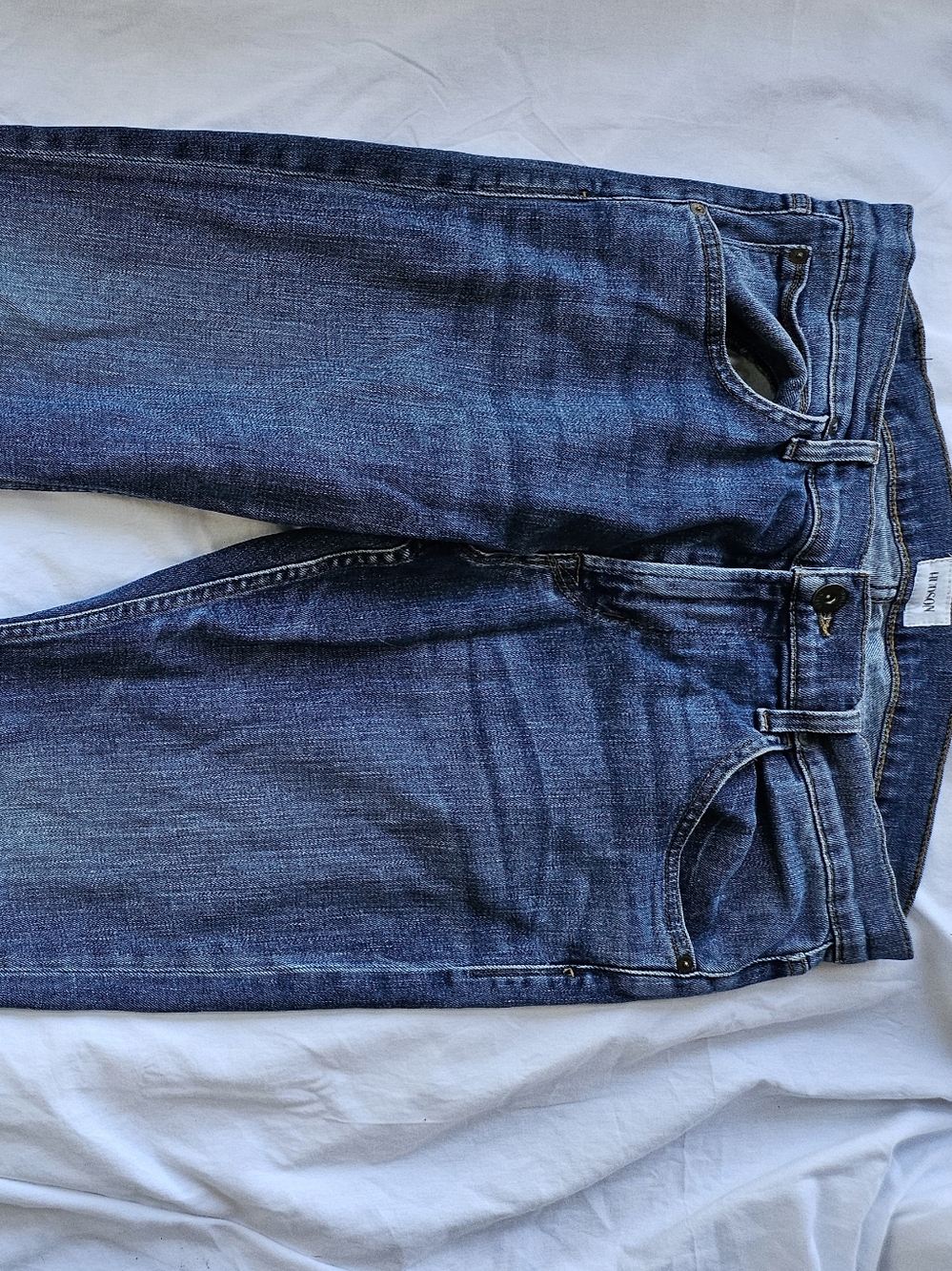 Hudson Men's Blue Slim Straight Jeans